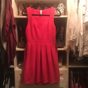 Peak a Boo Pink Dress